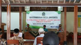 Musdes Penetapan BLT Berjalan Lancar