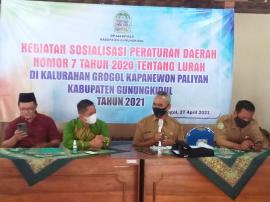 SOSIALISASI PERDA NOMOR 7 TAHUN 2020 TENTANG LURAH