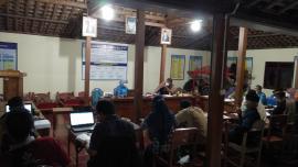 Sidang Persetujuan Peraturan Tatib Pilur Kalurahan Grogol