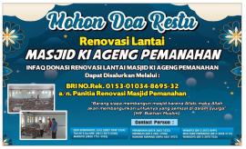 Mohon Do’a Restu Renovasi Lantai Majid Ki Ageng Pemanahan