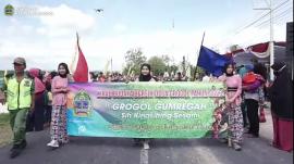 Ditunggui Bupati Gunungkidul, Kirab Budaya Bersih Desa Grogol Berlangsung Meriah