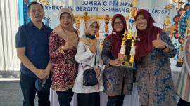 PKK Gogol mewakili Paliyan Juara I  Lomba Kudapan Pangan Lokal & Cipta Menu Tingkat Provinsi DIY