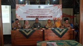 Sosialisasi Penataan Ruang Oleh DPTR Gunungkidul Di Kalurahan Grogol