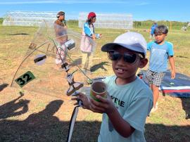 Festival Layang-Layang Anak di Lapangan Grogol Kaloka